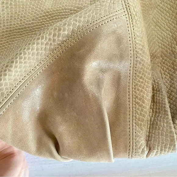 Free People BOLU leather Bag Tan Large - Picture 7 of 14